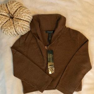 New with tags! Houndstooth cardi